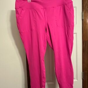 Torrid Hot Pink Active Leggings